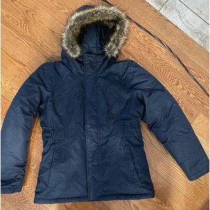 The North Face girls 14/16 down jacket